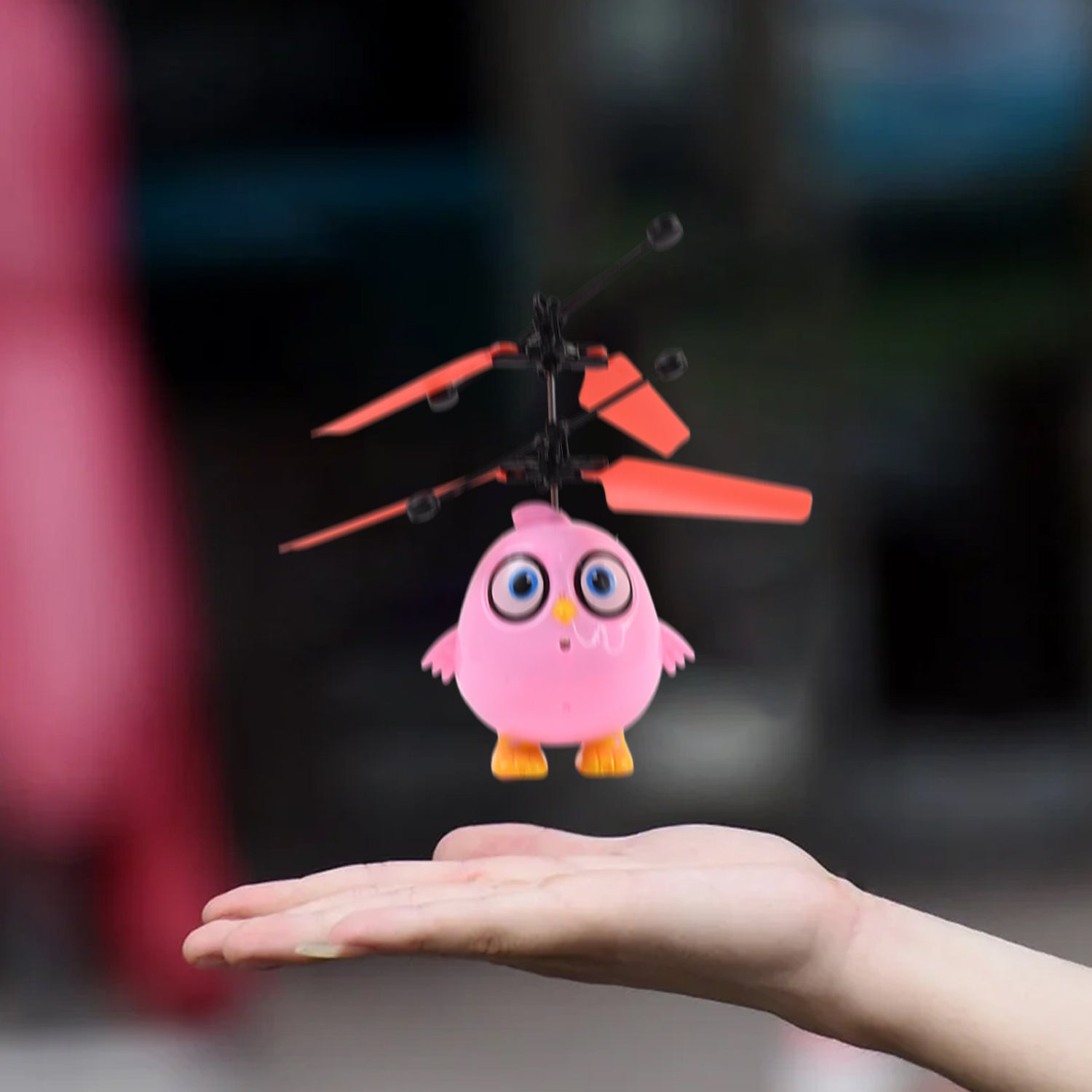 Flying Bird Rc Toy With Led Amp Remote Control  Pink Owl Design (1 Set) Flying Bird Rc Toy With Led Amp Remote Control  Pink Owl Design (1 Set)